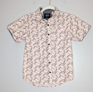 Sunrise Kingdom Boys Skateboard Button Up